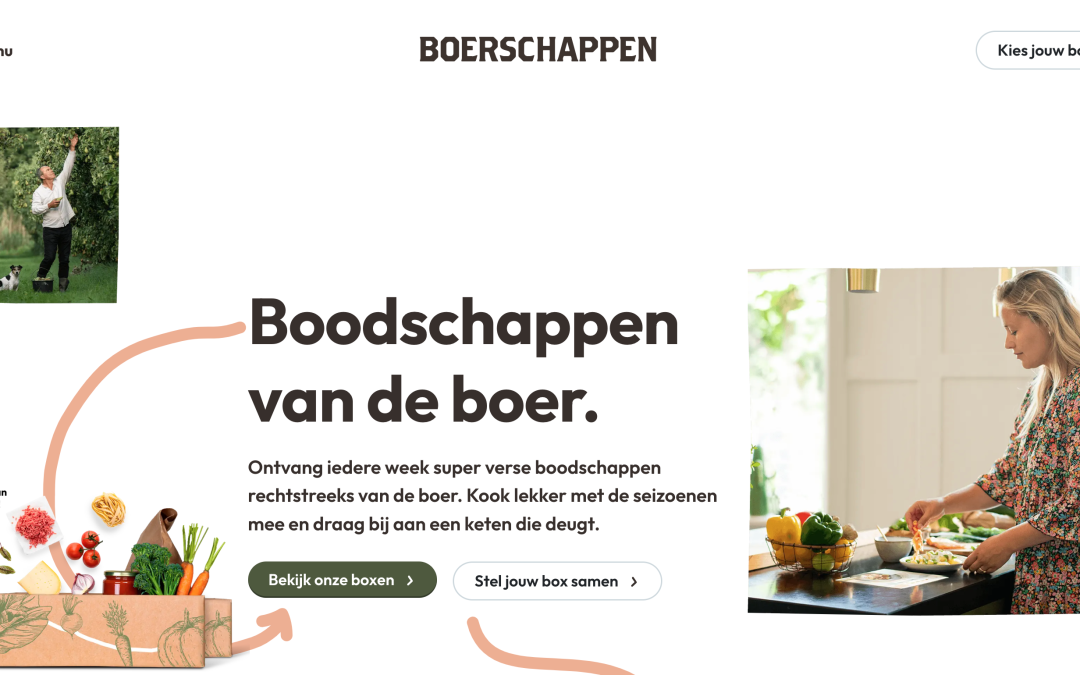 Boerschappen - Duurzame voedselboxen